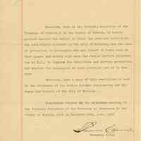          document 2: certified copy of Weehawken resolution
   