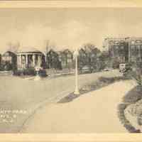 Postcard: Hudson County Park, Bayonne, NJ