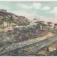 Postcard: Along the Hillside Road, West Hoboken, N.J. No date, circa 1907-1914. Divided back.