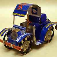          Sculpture: model car made from Maxwell House coffee cans, Hoboken, no date, ca. 1980's. picture number 1
   