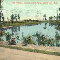 Postcard: Hudson County Park, Jersey City, NJ