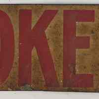 Sign: Hoboken, N.J.Used by L. & G. Laikin, Inc.,526 Washington St., Hoboken, circa 1970-2000.