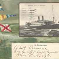 Postcard: Norddeutscher-Lloyd, Hoboken, NJ