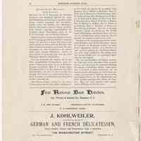          pg 18: Grundung der Akademie; ads First Nat. Bank; J. Kohlweiler
   