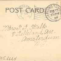          Postcard: Arlington, NJ, Erie Railroad Cut picture number 2
   