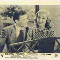 Lobby card (Sinatra film): "Step Lively." RKO 1944. British issue.