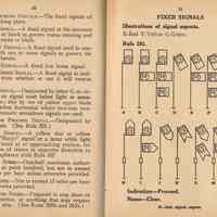          pp 90-91: Fixed Signals; Illustrations of signal aspects
   