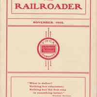 Railroader, The. Vol. XII, No. 10, Nov., 1902. Published by the Rail Road Department, Young Men