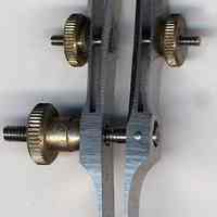          detail of markings and ruling head
   