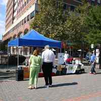 Digital color image of the 2004 Hoboken Pet Parade, along the Hoboken Waterfront, Sunday, September 26, 2004.