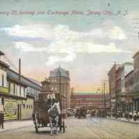 Postcard: Montgomery St., Jersey City, NJ