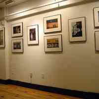 Color photos, 15, of exhibit of photographs by Virginia Rolston Parrott, HHM, Hoboken, May 6, 2007.