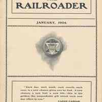 Railroader, The. Vol. XIV, No. 1, Jan., 1904. Published by the Rail Road Department, Young Men