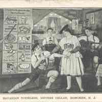 B+W Postcard: Meyers Celler, Hoboken, NJ