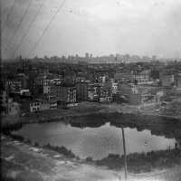          B+W photo negative of SW Hoboken & Jersey City from Riverview Park, Jersey City, n.d., ca. 1906. picture number 7
   