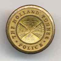 Button, coat sleeve: The Holland Tunnel Police. No date, circa 1930-1940.