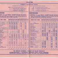          1: Effective April 30, 1961, side 1, inside, schedule
   