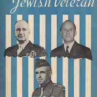 The Jewish Veteran. Volume XV, No. 3. November 1945. Published in Hoboken.