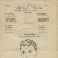          Newsletter: The Sinatra Sender. Published by 