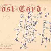          Postcard: Arlington, NJ, Erie Railroad Cut picture number 2
   