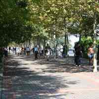 Digital color image of the 2004 Hoboken Pet Parade, along the Hoboken Waterfront, Sunday, September 26, 2004.