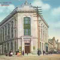 Postcard: Five Corners, Jersey City, NJ