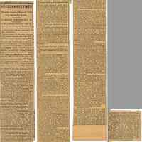 Article: HOBOCAN HACKINGH. History / origin of city name. Extract from Winfield, published in Hoboken newspaper, Jan. 11, 1896.