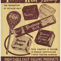          back Tootsie Roll Family (depictions of candy)
   