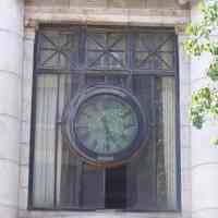          20: First St.; clock integrated in window above main entrance
   