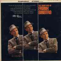Record album, Frank Sinatra: "The Great Hits Of Frank Sinatra." Capitol Records. 33 rpm. Hi Fi. No. DT-2036.