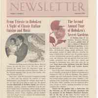 Hoboken Historical Museum Newsletter [Second Series], Volume 5, Number 2, May - June 1999