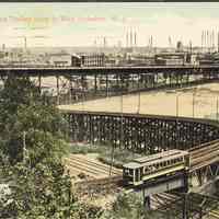 Postcard: New Viaduct, West Hoboken, NJ