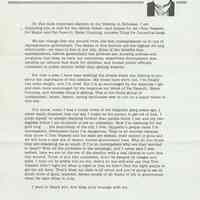 Political campaign letter from Thomas Vezzetti, mayoral candidate, Hoboken, no date, [1985].