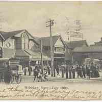 Postcard: Hoboken Ferry - July 1905. Postmarked August 25, 1908.