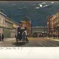 Postcard: Montgomery St., Jersey City, NJ