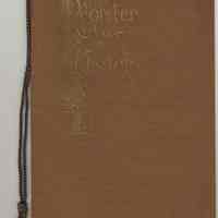 Register of Visitors for the funeral of Maria Dapueto, Saint Francis R.C. Church, Hoboken, November 21,1942.