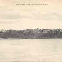 Postcard: View, Weehawken, NJ