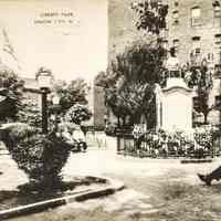 Postcard: Liberty Park, Union City, NJ