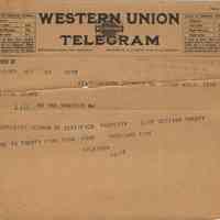          doc 3: telegram April 2, 1919
   