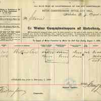          2: annual water charges for 121 & 123 Willow Ave.
   