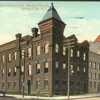 Postcard: Knights of Columbus, Jersey City, NJ