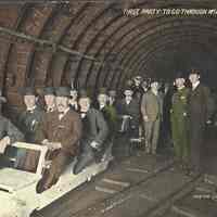 Postcard: Railroad, Hoboken, NJ