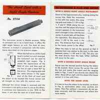          brochure: pp [6-7] Hand Level... No. 5704
   