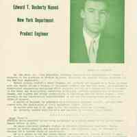          pg 7: Edward T. Docherty; New York Dept. product engineer
   