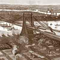          detail illus. front page: THE PROPOSED HUDSON RIVER - enhanced, recolored
   