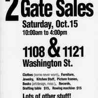          Gate Sale 011
   