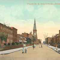 Postcard: Fourth St., Jersey City, NJ