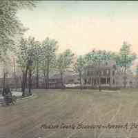 Postcard: Hudson County Boulevard, Bayonne, NJ