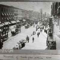 Funeral of Dock Fire Victims, 1900.
