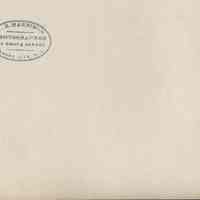          detail reverse of photographer's stamp
   